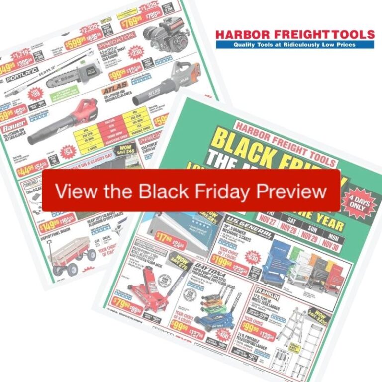2020 Harbor Freight Black Friday Ad Southern Savers