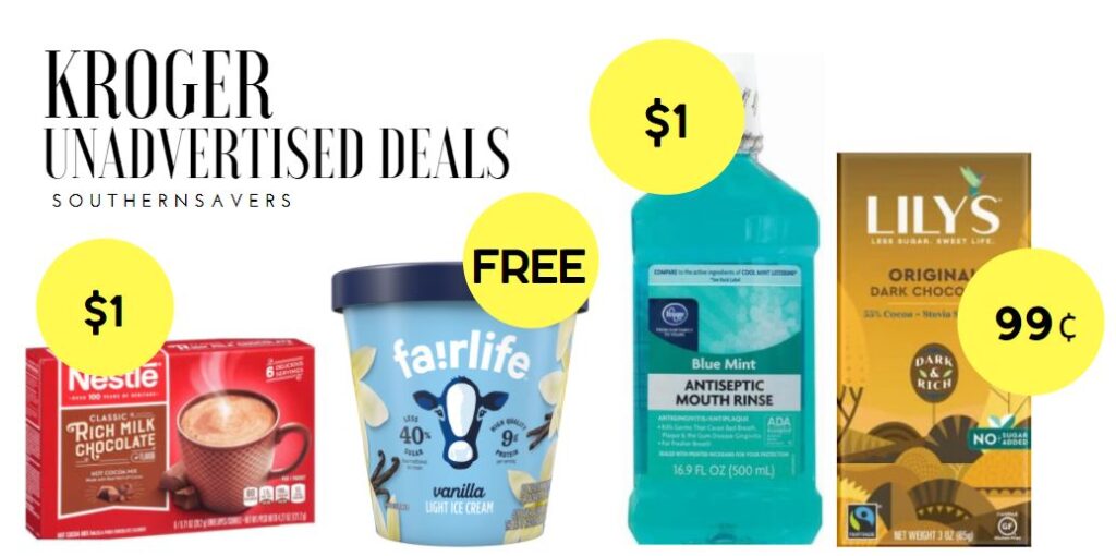Kroger Unadvertised Deals: 11/4-11/10 :: Southern Savers