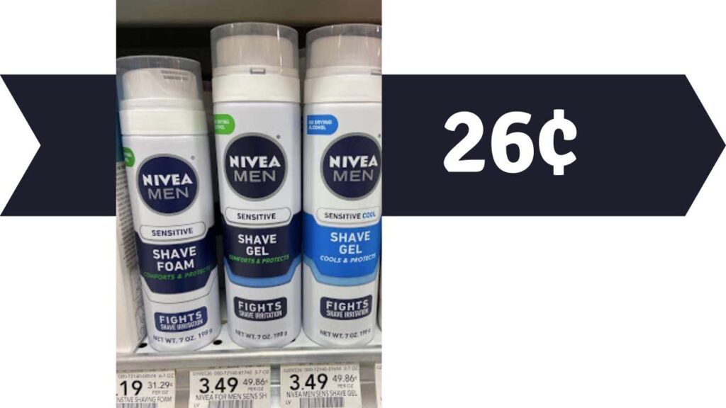 nivea shave gel