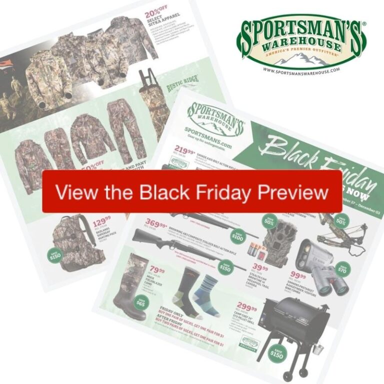 2020 Sportsman's Warehouse Black Friday Ad Southern Savers