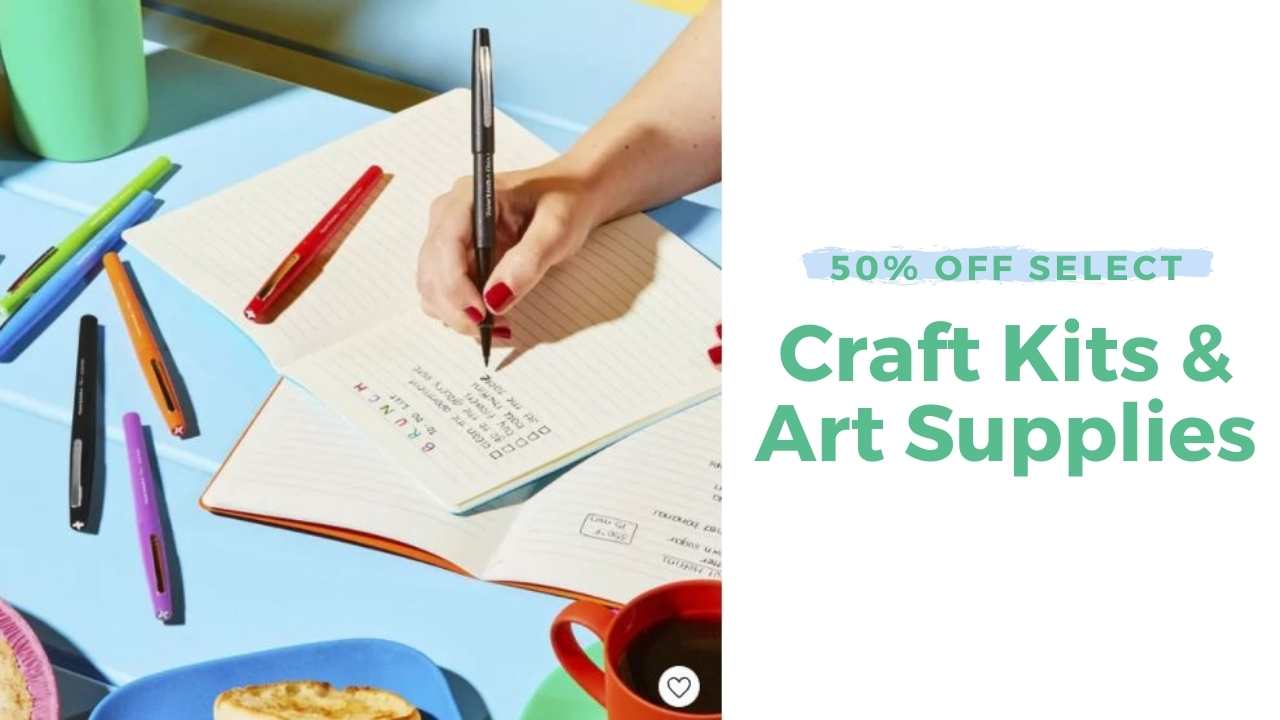 Target Up to 50 Off Select Art & Craft Kits Southern Savers
