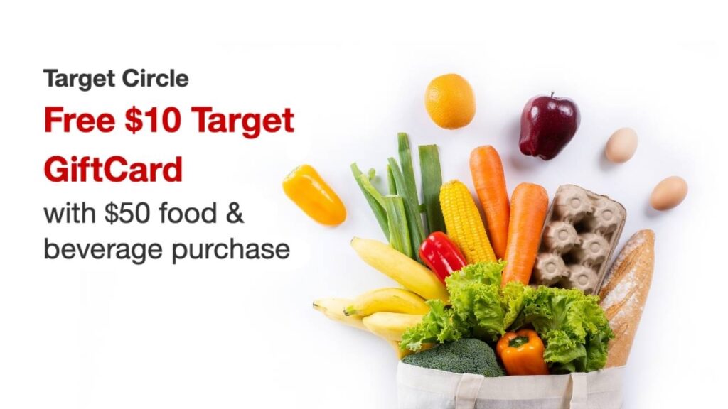 Target Circle 10 Gift Card with 50 Grocery Purchase Southern Savers
