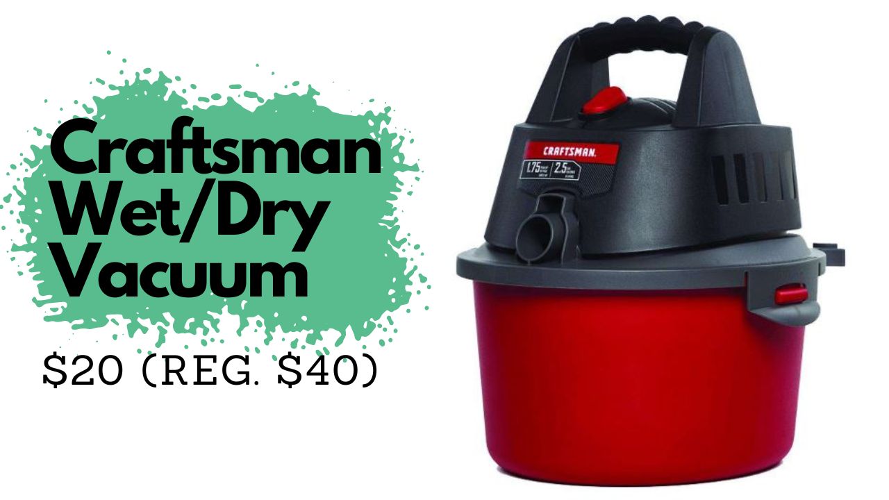 Ace Rewards Craftsman Wet/Dry Vacuum 19.99 (Reg. 40) Southern Savers