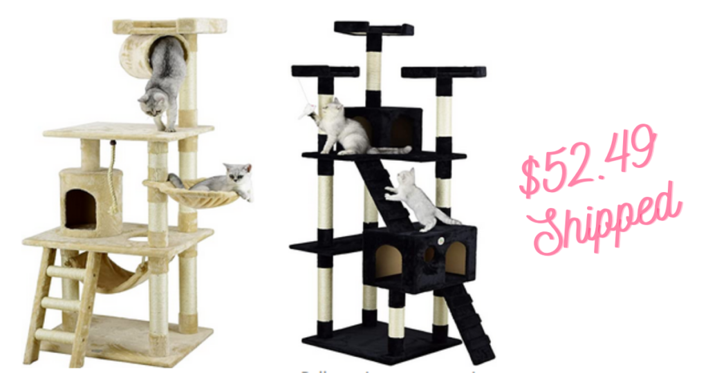 Go Pet Club Cat Tree for 52.49 Shipped Southern Savers