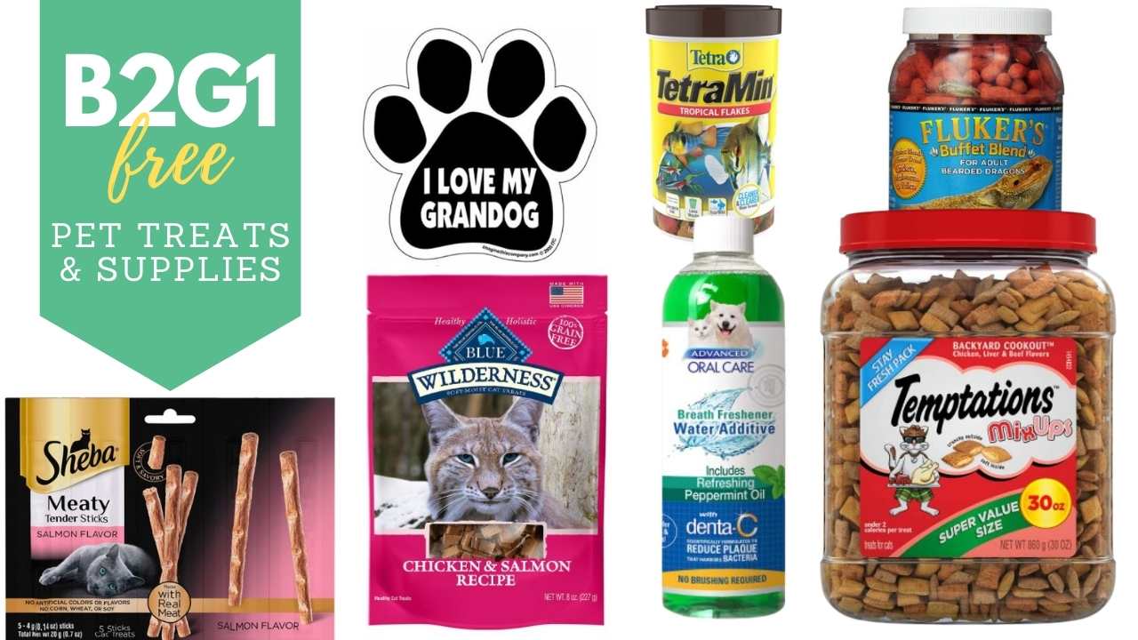 Amazon Deal B2G1 FREE Pet Treats & More Southern Savers