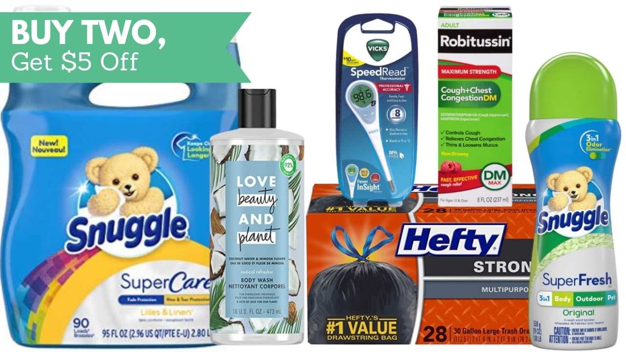 Amazon Household Deal Buy 2, Get 5 Off Southern Savers