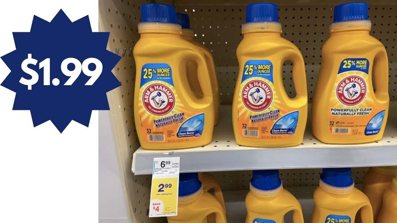 1 off Arm & Hammer Coupons Makes it 1.99 at Walgreens & Rite Aid