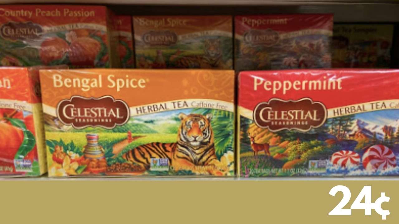 Last Chance: Celestial Seasoning Tea for 24¢ to 75¢ a Box :: Southern ...