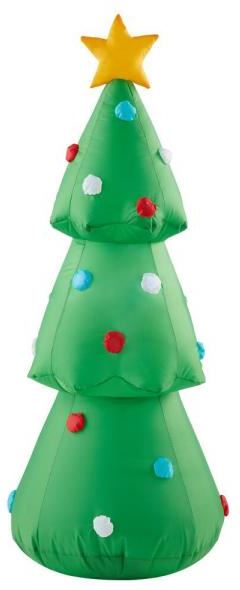 inflatable christmas tree