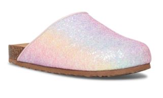 steve madden kids glitter slippers