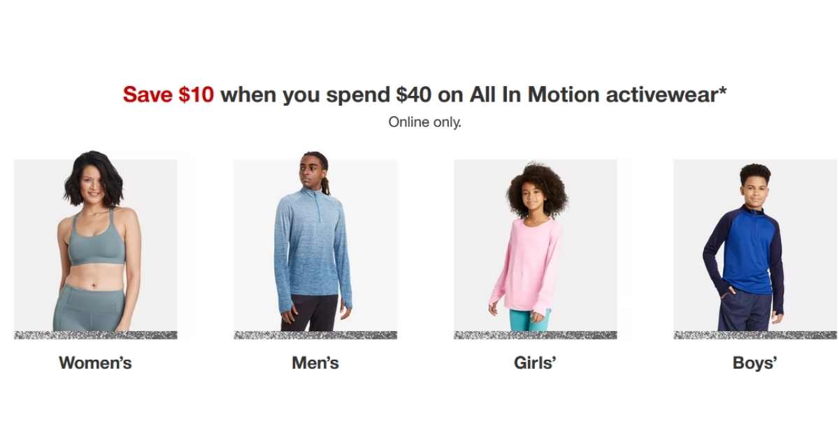 target athletic wear