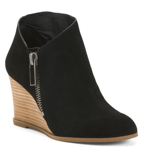 wedge booties