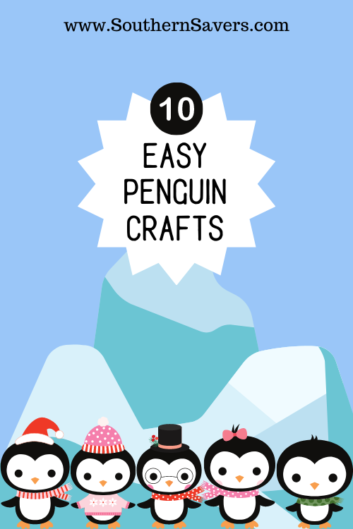 On a cold winter's day, sometimes having something simple but fun to do can turn the day around. Here are 10 easy penguin crafts to do with your kids!