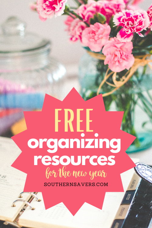 January is a great time to take advantage of the new year's extra motivation and get your house in order! Here's a roundup of free organizing resources!