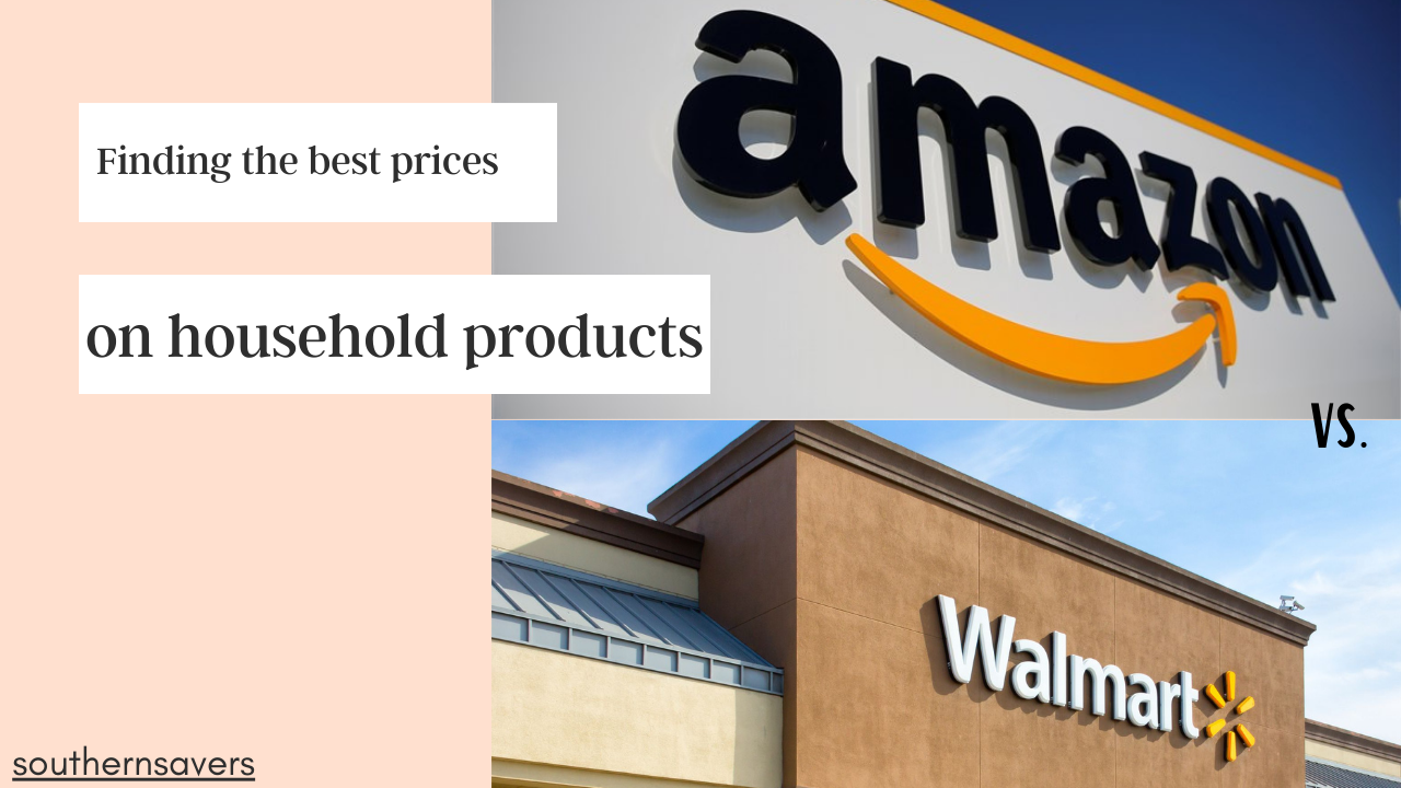 Buying Amazon Brand vs. Store Brand Household Items Southern Savers