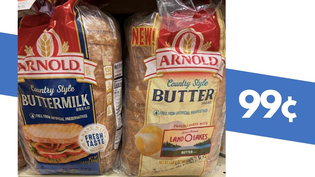99¢ Arnold Country Style Bread at Publix Southern Savers