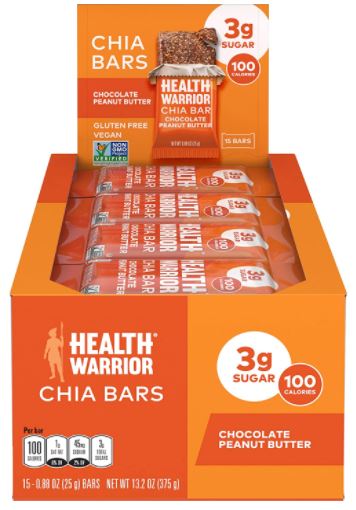 health warrior chia bars