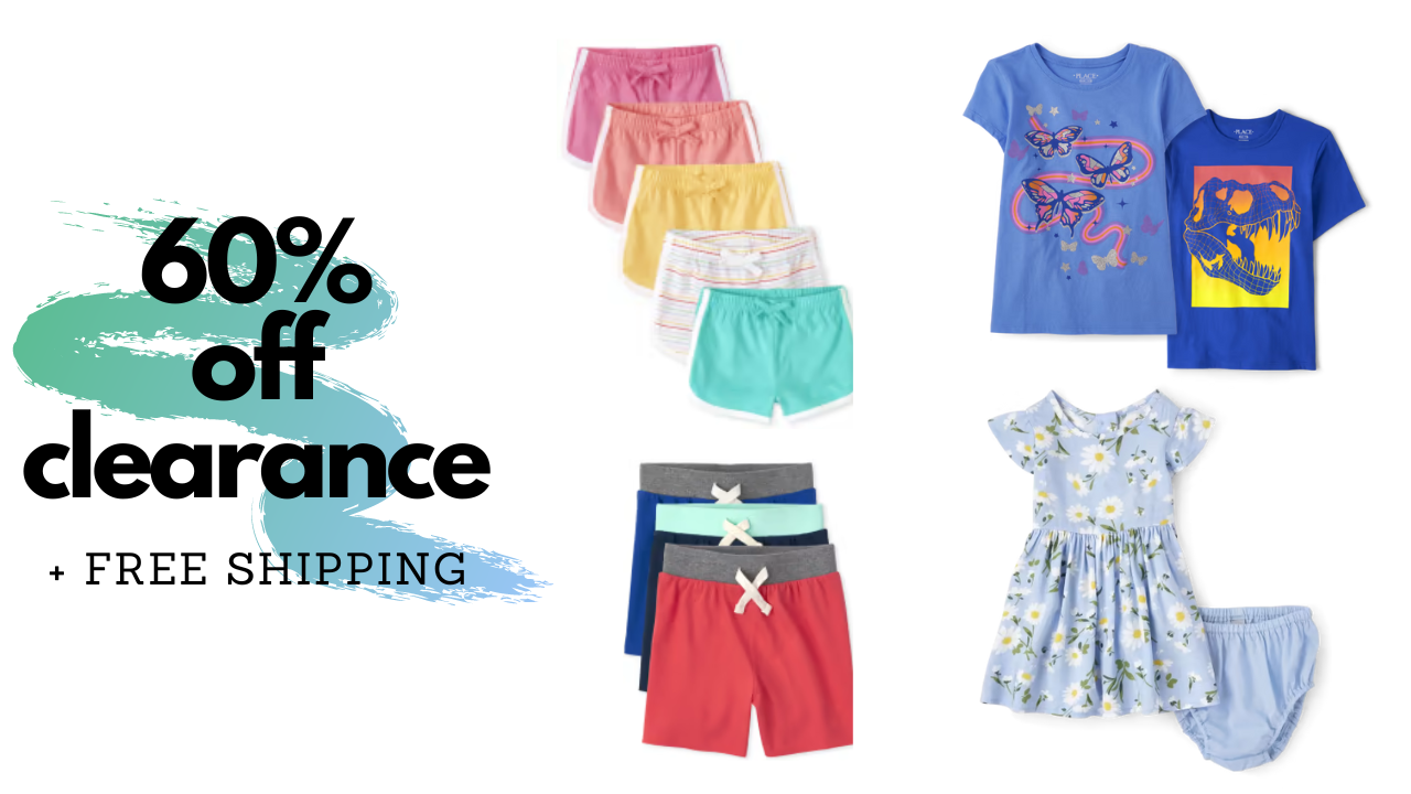 Children's Place 60 off Clearance & More! Southern Savers