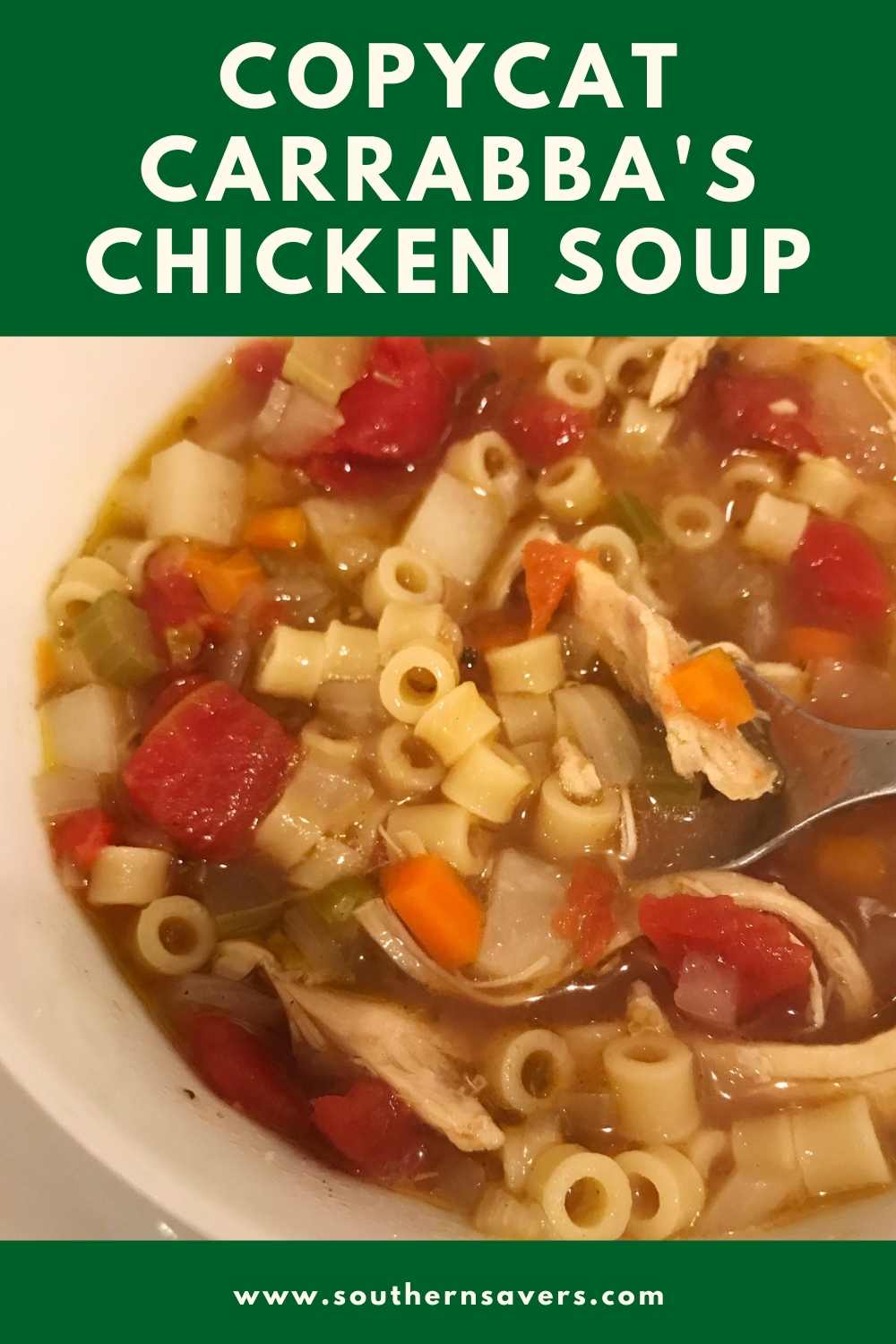 Frugal Recipe: Copycat Carrabba’s Chicken Soup