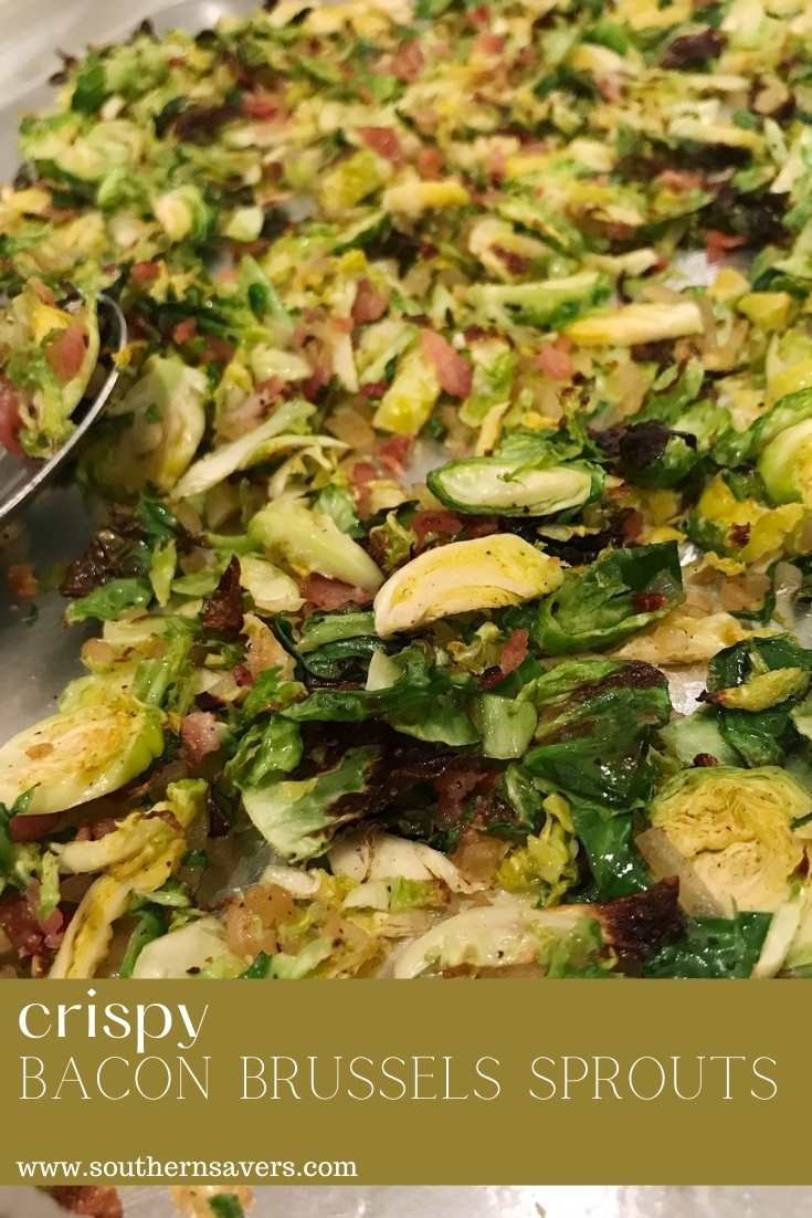 crispy bacon brussels sprouts pinterest