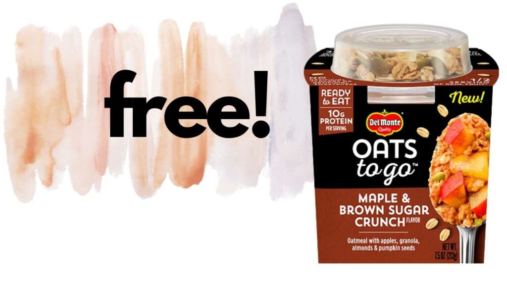 del monte oats to go