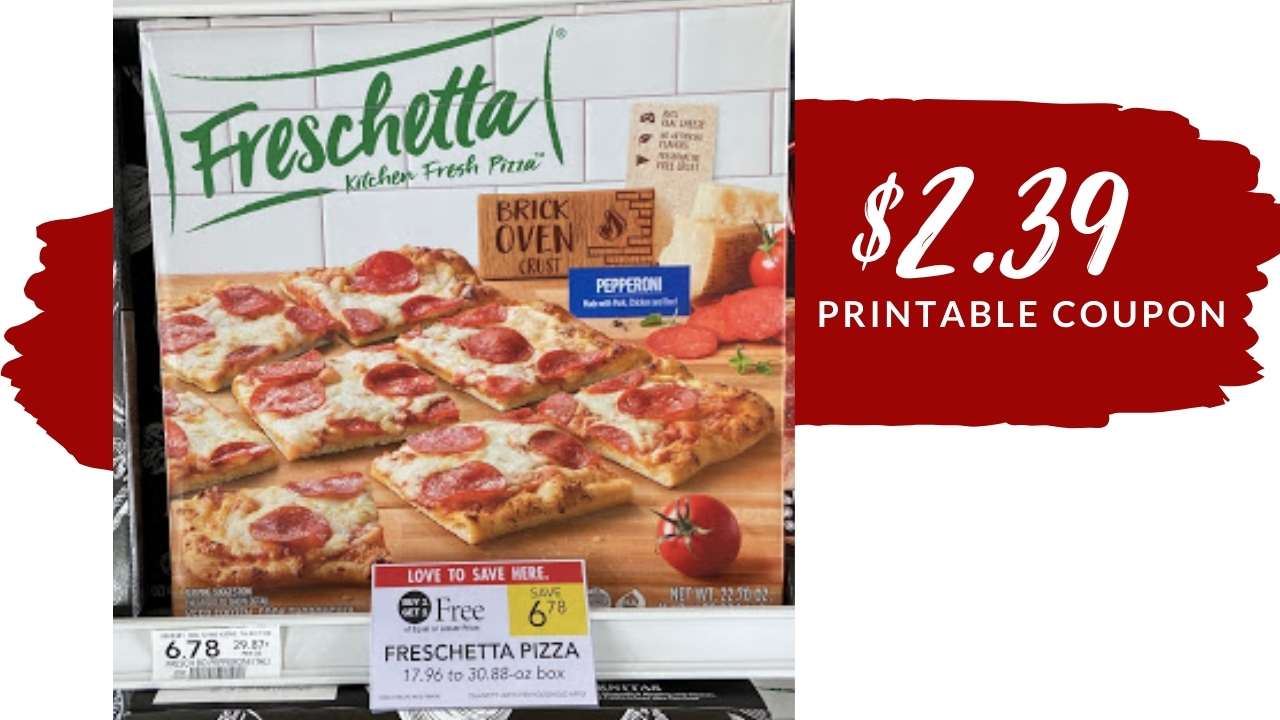 $2.39 Freschetta Pizza at Publix Starting 5/19 | Print Your Coupon Now ...