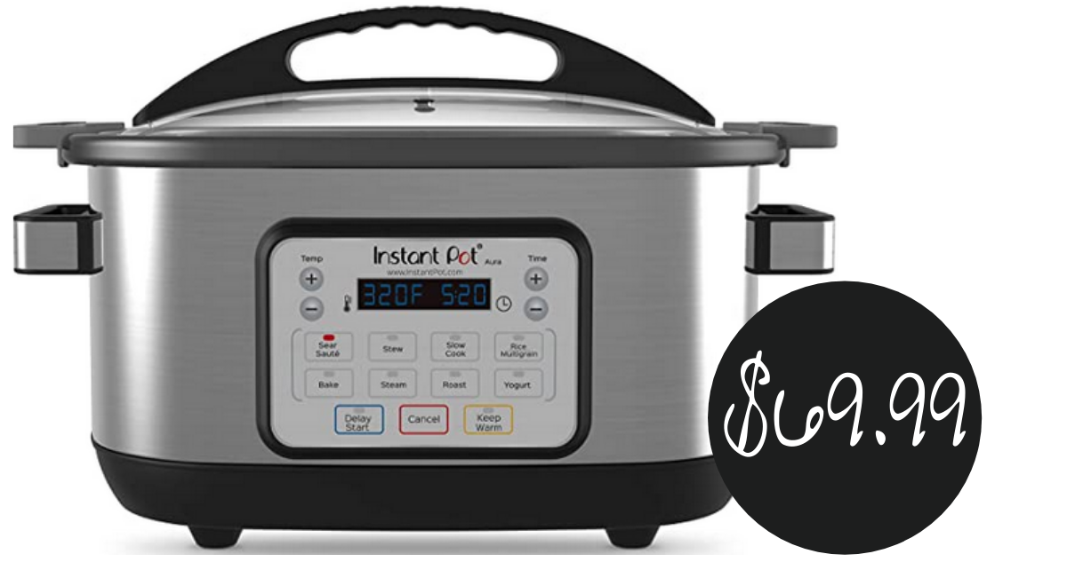 Instant Pot Aura MultiUse Slow Cooker for 69.99 Shipped Southern Savers