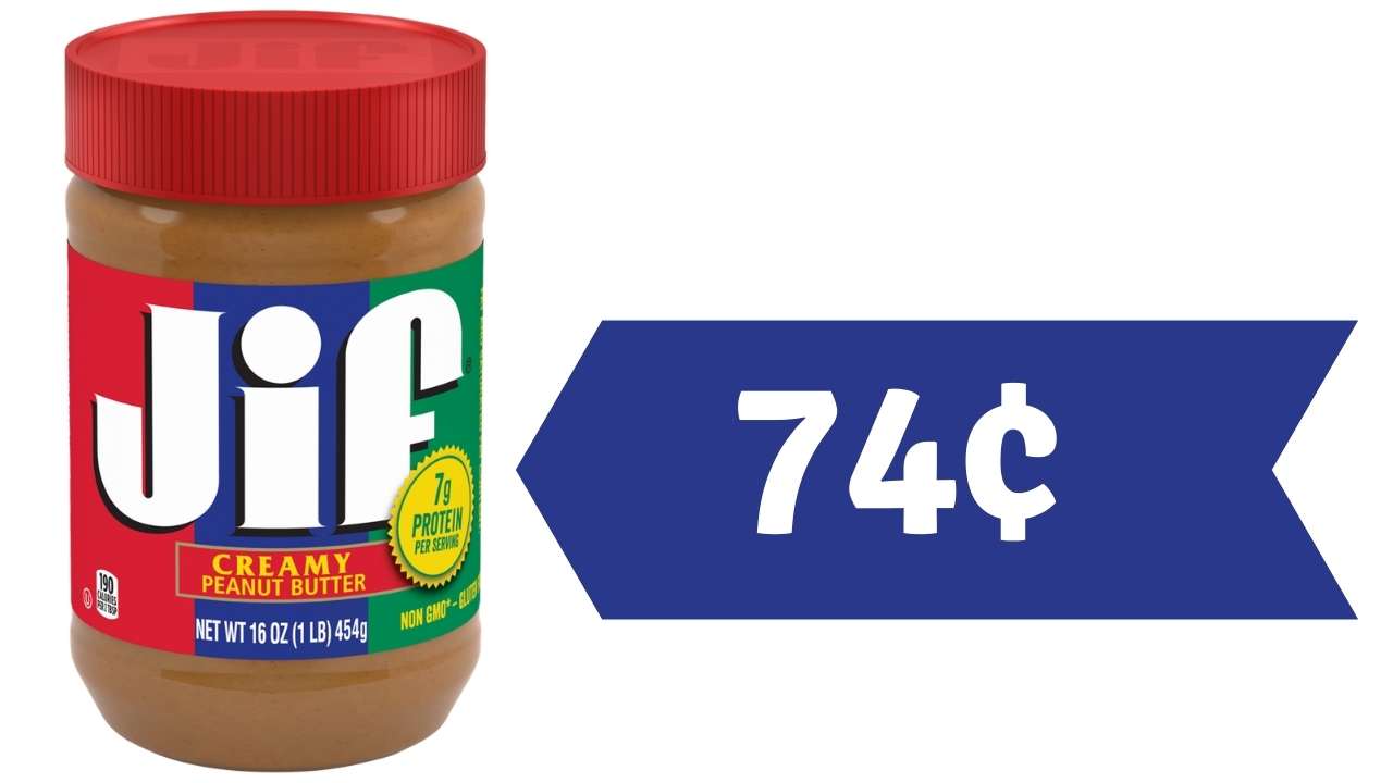 Reminder Get Jif Peanut Butter For Only 74¢ Per Jar! Southern Savers