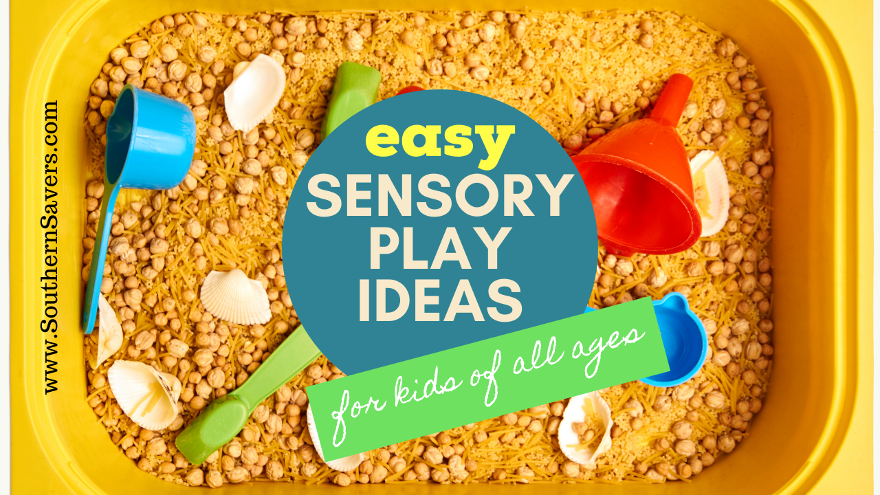 Easy Sensory Play Ideas for Kids of All Ages :: Southern Savers