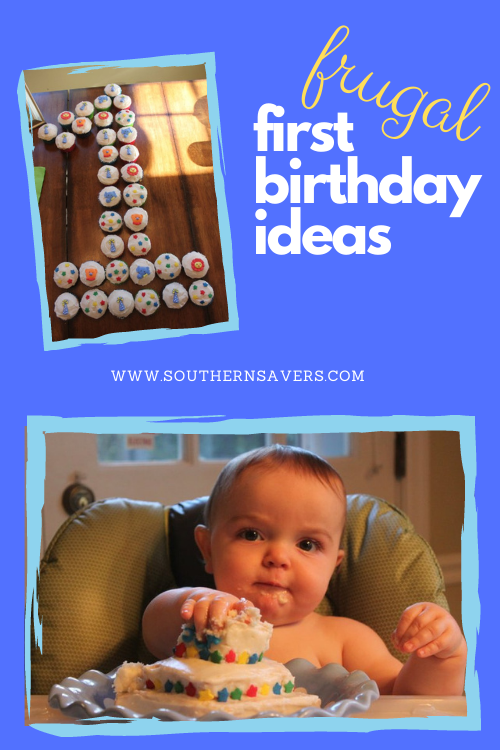 When your child turns one, you don't have to do something expensive to celebrate. These frugal first birthday ideas will help you focus on what's important!