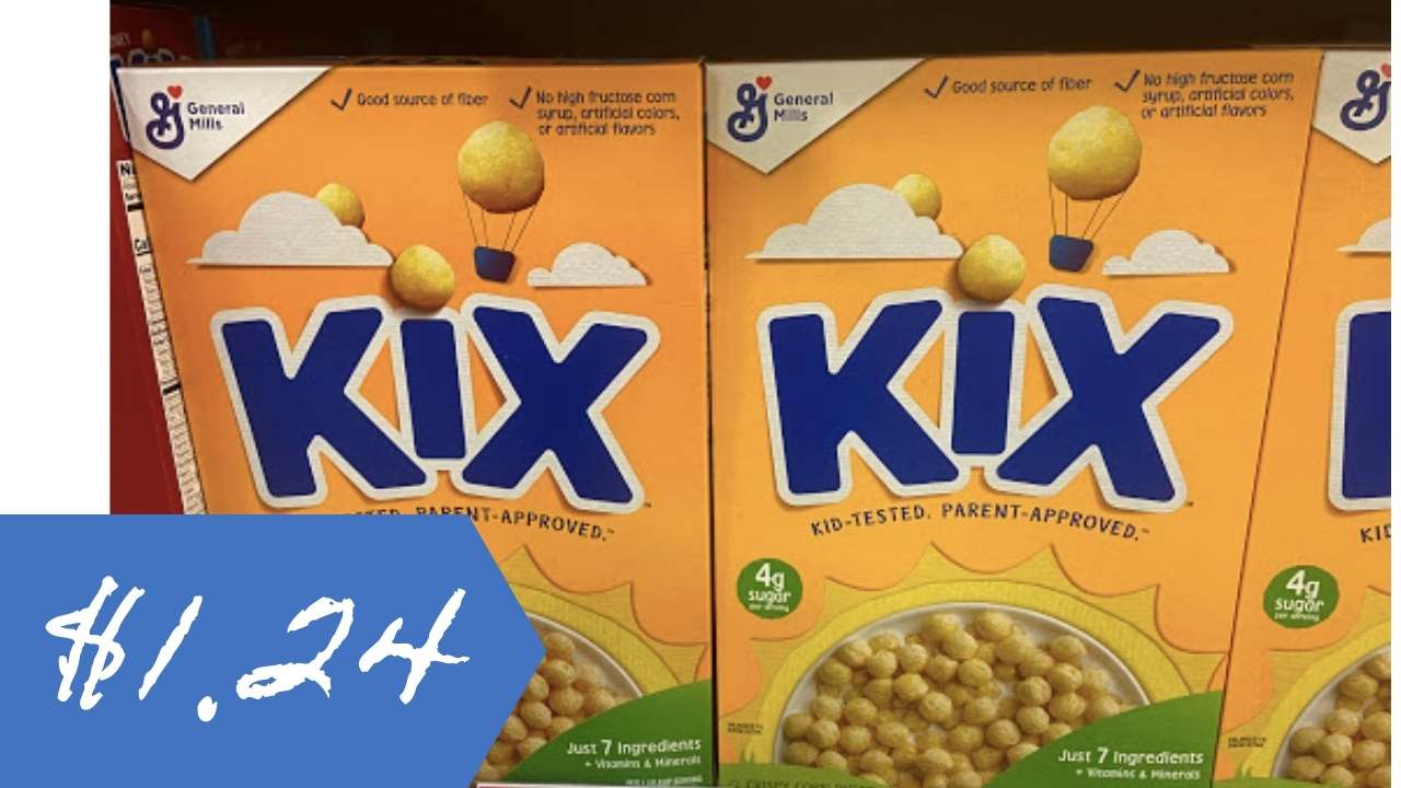 Kix Cereal for 1.24 at Publix with Ibotta Offer Southern Savers