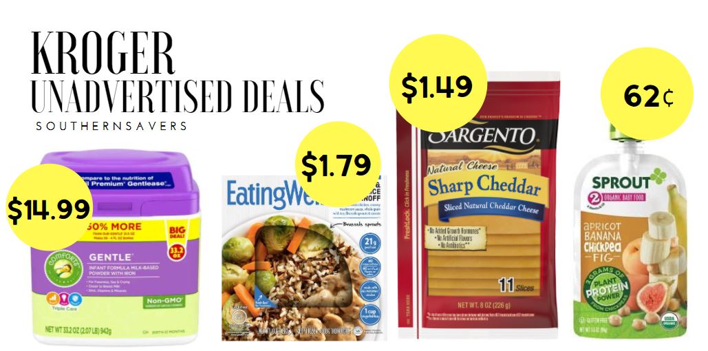 kroger unadvertised