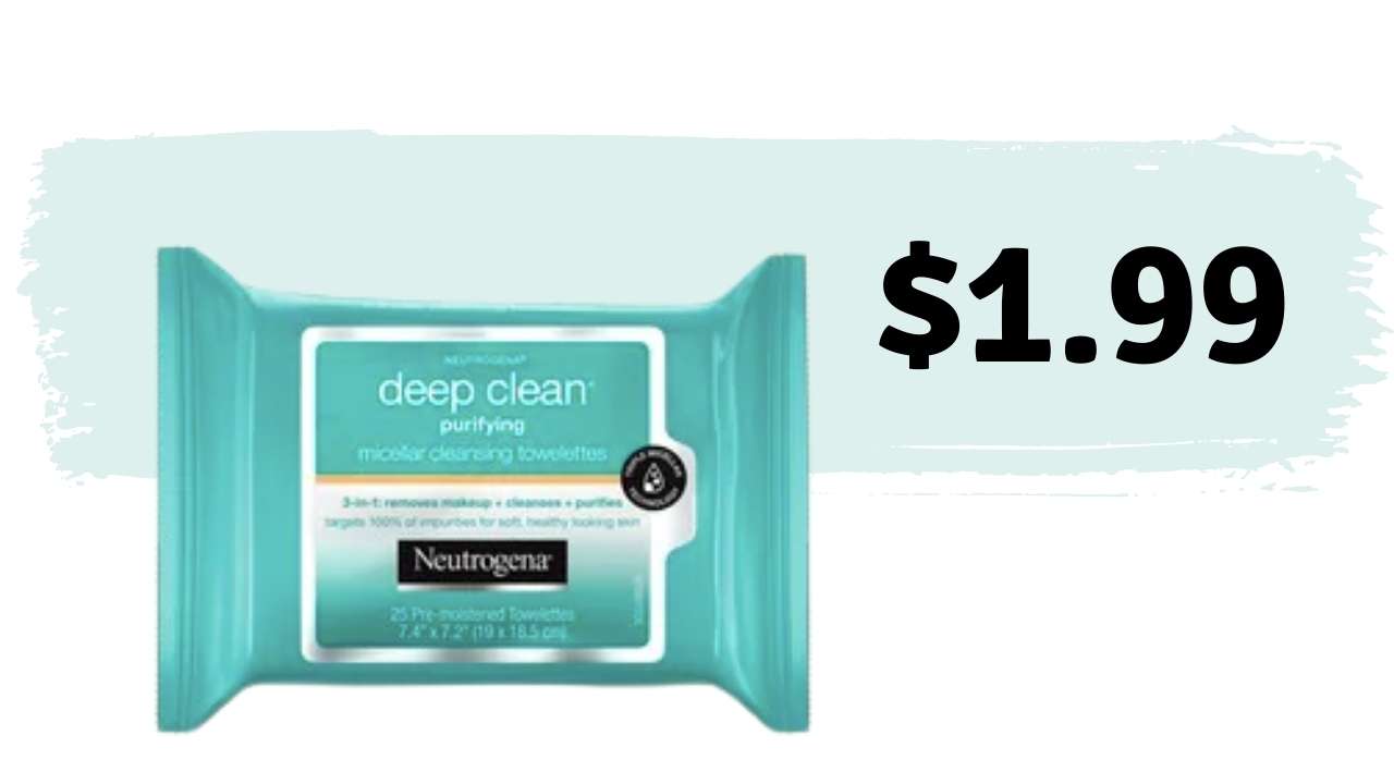 neutrogena micellar wipes