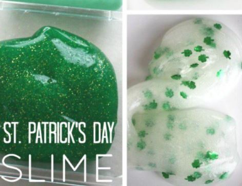 st patricks day slime