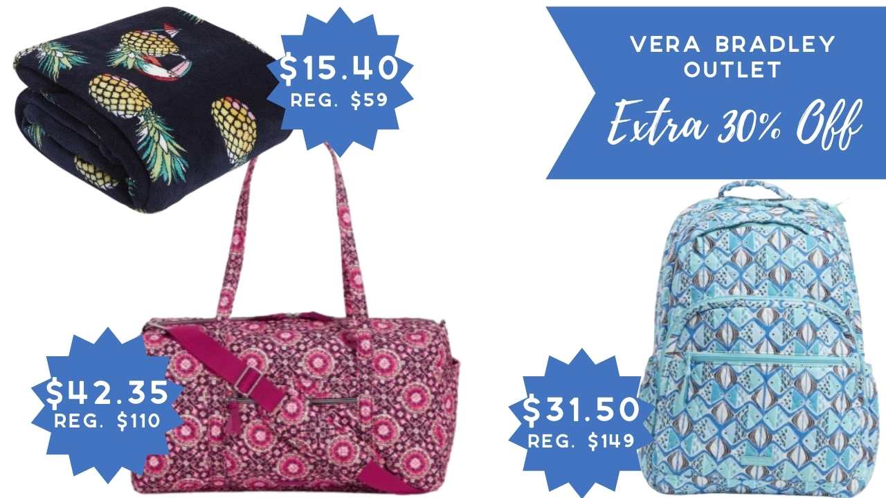 Vera Bradley Outlet Extra 30 Off Sale! Southern Savers