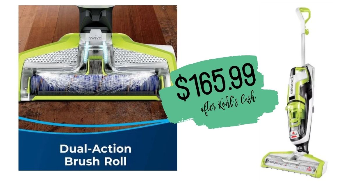 Bissell CrossWave Wet Dry Vacuum for 165.99 After Kohl's Cash