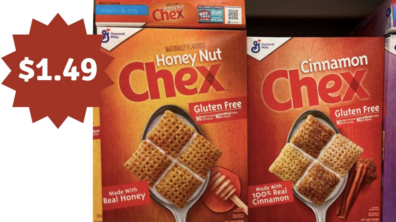 $1.49 Chex Cereal with Stacking Deals at Kroger :: Southern Savers