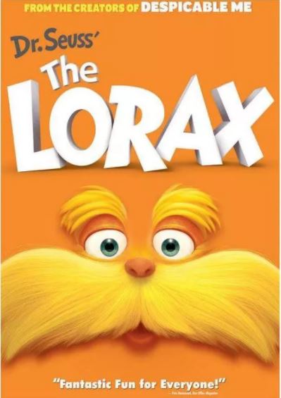 lorax the movie dvd