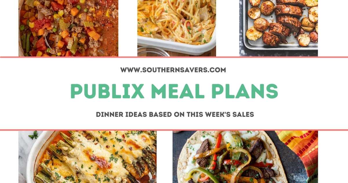 publix meal plans 3/17