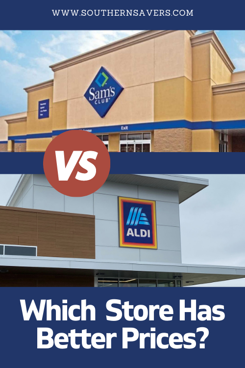 If you don't want to do coupons but still want a good deal, you have to compare prices.What about Sam's Club vs. Aldi? See which store has better prices.