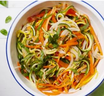 summer squash slaw