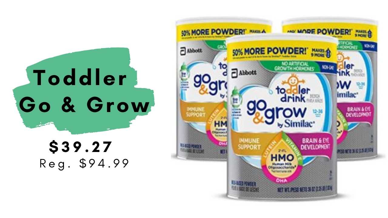 go & grow toddler drink