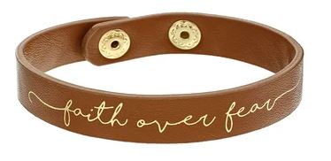 faith over fear bracelet