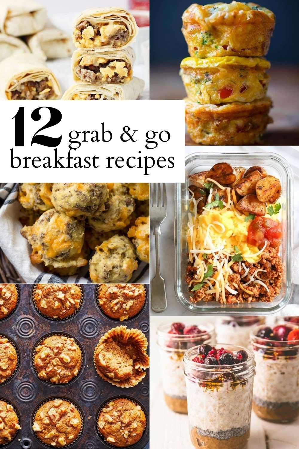 grab and go breakfast recipes pinterest