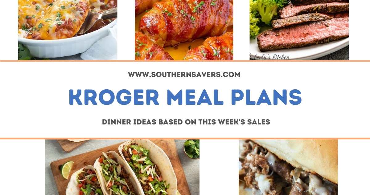 kroger meal plans 4/28