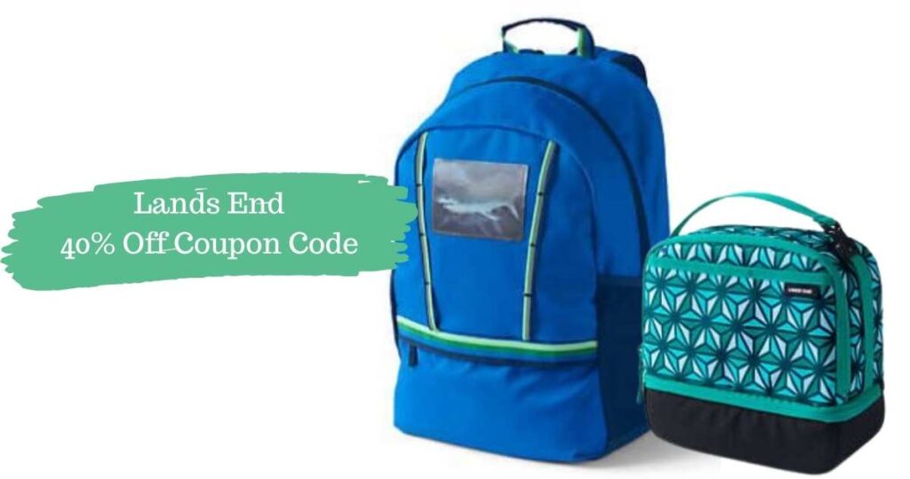 Lands' End Code Backpack or Lunchbox 11.98 Southern Savers