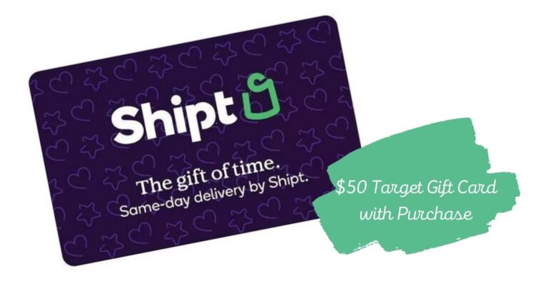  50 Target Gift Card With Shipt Membership Southern Savers
