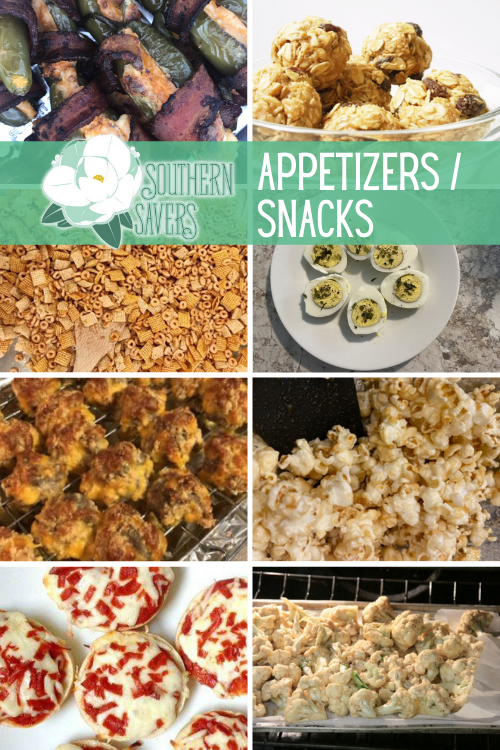 Southern Savers Appetizer and Snack Recipes :: Southern Savers