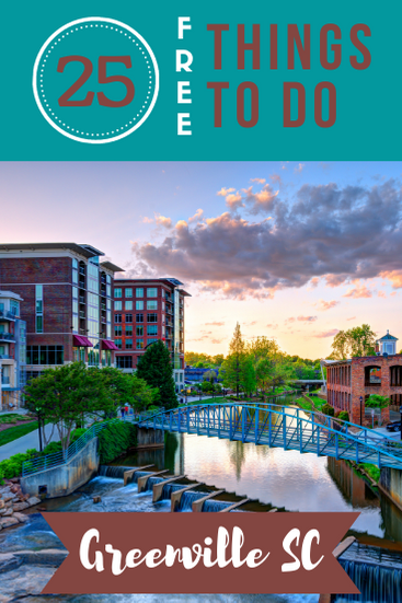 Greenville, South Carolina, is an amazing city to visit if you're in the Southeast. Here are 25 free things to do in Greenville!