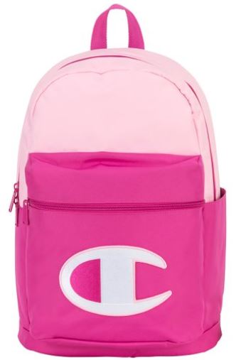 pink backpack